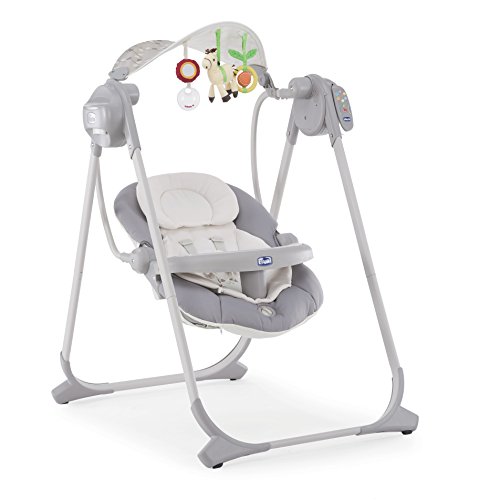 Baloiço CHICCO Polly (Branco - Aço e Tecido) Chicco - Móveis para bebês e crianças pequenas - baloiço, aço, tecido