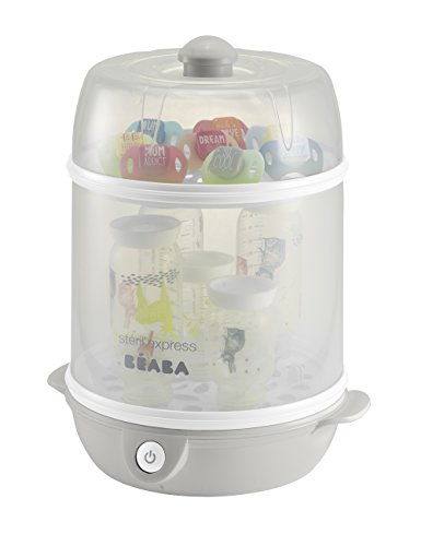 Esterilizador BÉABA Steril Express (Recondicionado Como Novo) Beaba - Móveis para bebês e crianças pequenas - recondicionado, branco, plástico, esterilizador