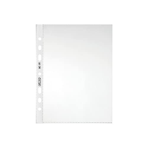 Herlitz 5825252 pasta transparente A5 Polipropileno (PP) Transparente Herlitz - Protetores de folhas - polipropileno, transparente, A5, compatível