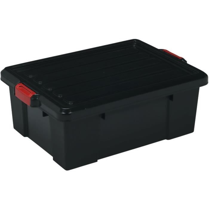Caixa de Arrumação IRIS OHYAMA Power Box SK-230 Iris Ohyama - Caixas de mudança e envio - 3 caixas, plástico resistente, empilháveis, 2,5 l