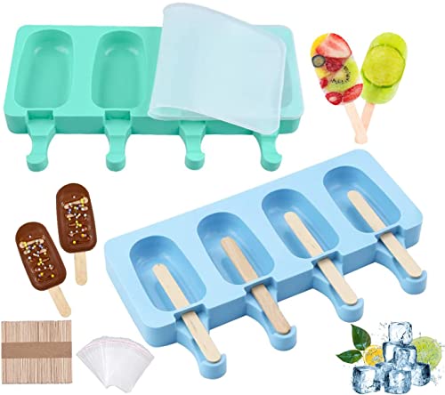 Conjunto de Formas de Gelatarias e Palhetas de Madeira Lostwry - Utensílios de Cozinha - moldes, gelatinhas, palhetas, madeira