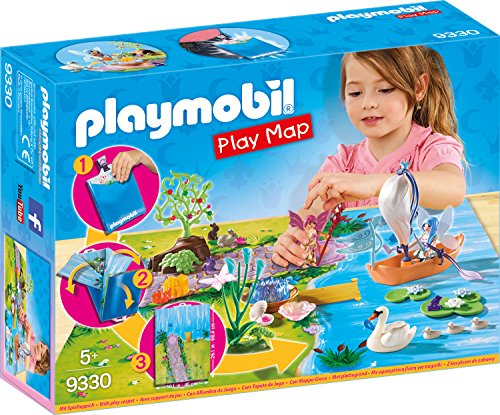Playmobil Fairies 9330 Mapa de Jogo Fadas de Jardim PLAYMOBIL - Conjuntos de brinquedos - jogo de mesa, fadas, barco, acessórios