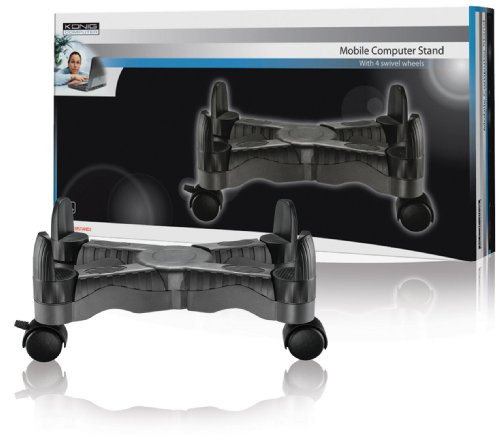 Suporte de Chão para TV MICROCONNECT IC-CASESTAND2 (Preto) König - Acessórios de computador - suporte, chão, tv, preto