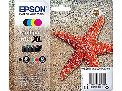 Tinteiro EPSON C13T03A64010 Preto, Ciano, Magenta, Amarelo Epson - Cartuchos de toner e jato de tinta - preto, ciano, magenta, amarelo