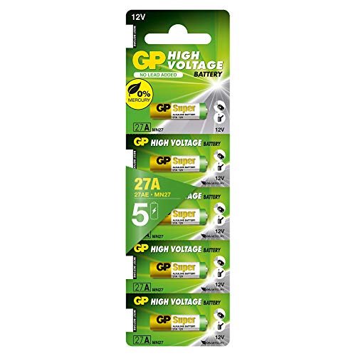 Pilhas Não Recarregáveis GP BATTERIES Super Alkaline 27A GP BATTERIES - Baterias - baterias, alcalinas, longa duração, dispositivos eletrónicos