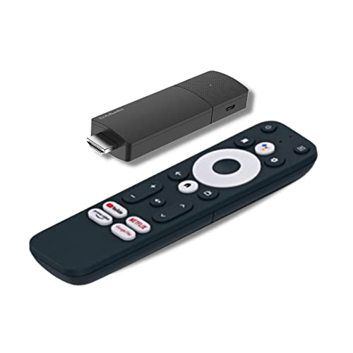 Stick TV GOOGLE Cosmedia Meta C1 (4K Ultra HD - Wi-Fi - Android) CosMedia - Áudio - stick tv, google cosmedia meta c1, 4k ultra hd, wifi, android