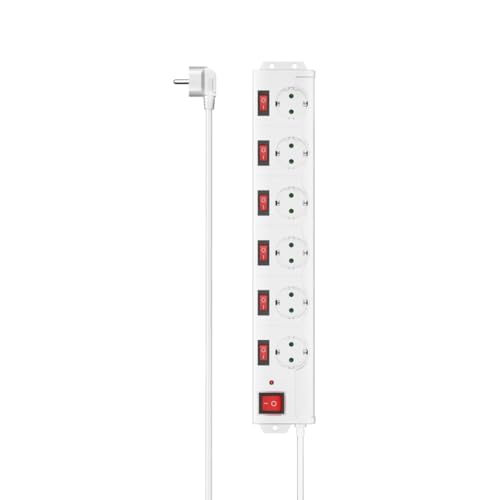 Extensão Elétrica HAMA 00118291 | Branco Hama - Fios e cabos elétricos - extensão elétrica, branco