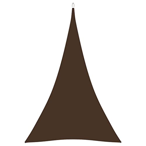 Toldo de Vela VIDAXL (Castanho - Poliéster - 5 x 6 x 6 m) vidaXL - Toldos e gazebos - poliéster, 6 metros, 25m², resistente ao moho