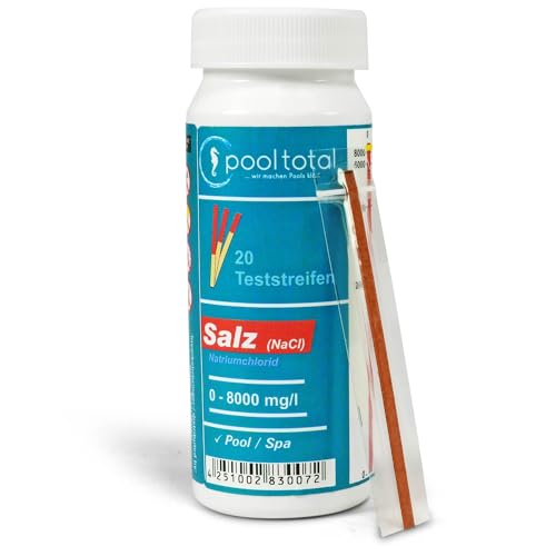 Teste para Determinação do Contenido de Sal em Água de Piscina REACTIVO POOL Total - Materiais de laboratório - sal, piscina