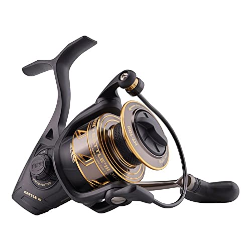 Carretos Rotativos PENN Battle Iii 50/65 Mm Pure Fishing - Carretéis de pesca - carretos rotativos, penn battle iii, 50 mm, 65 mm, fibra de carbono
