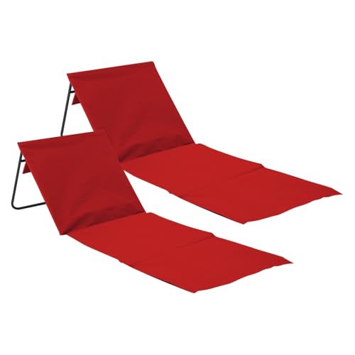 Conjunto de 2 Espreguiçadeiras ORION91 com Almofada e Respaldo ORION91 - Colchões de dormir - conjunto, espreguiçadeiras, almofada, respaldo
