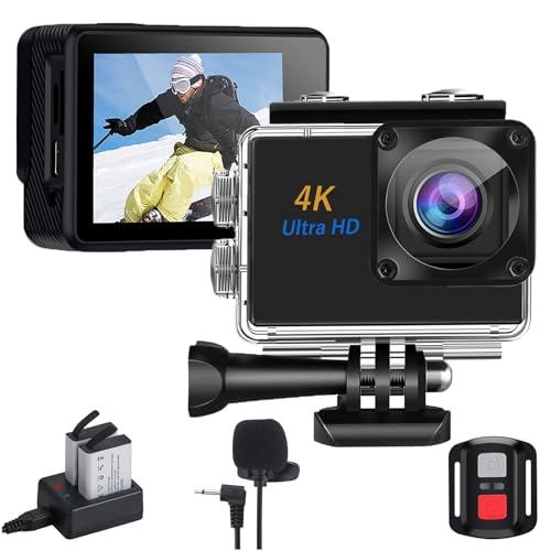 Action cam XILECAM L500R (4K - 16 MP - Até 120 min de autonomia - Wi-Fi) Xilecam - Câmeras - 4k, 16 MP, 120 min autonomia, wi-fi
