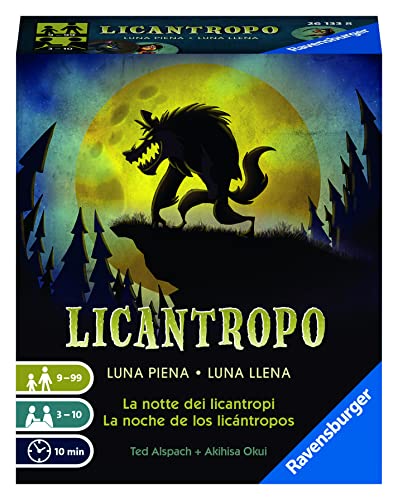 Jogo Coletivo RAVENSBURGER Licantropo (Idade Mínima: 8) Ravensburger - Jogos - estratégia, enganação, idade mínima 8