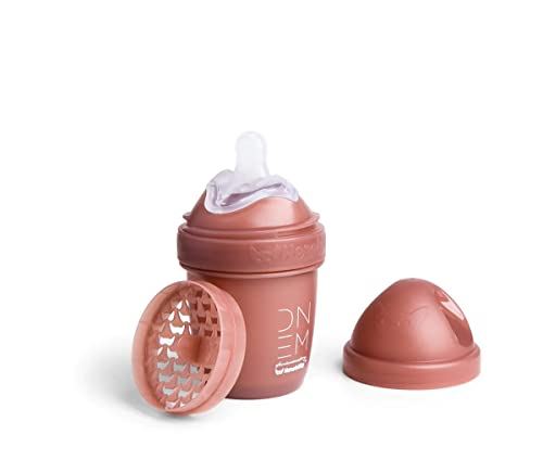Biberão HEROBILITY Anti-Colic Woodchuck 0-6M 140 ml Herobility - Biberões - anti-colic, 100% natural, ergonômico, 65mm