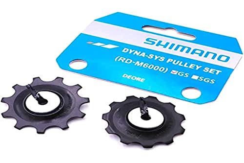 Cabo de Energia TRUST Poleas Guía + Tensão GS (Preto) SHIMANO - Peças para bicicletas - poleas, guia, tensão, preto