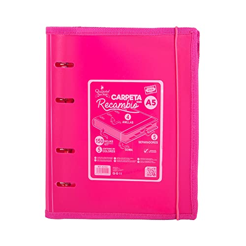 Pasta STARPLAST com Elásticos (Rosa - Polipropileno - A5) Starplast - Pastas Organizadoras - elásticos, polipropileno, rosa