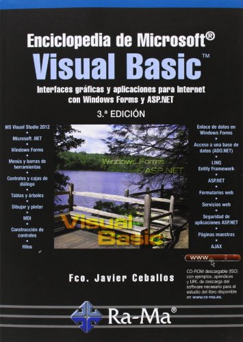 Enciclopedia msoft. Visual basic (3ª edición - 2013) RA-MA - Livros - visual basic, microsoft, .net framework, aplicaciones windows