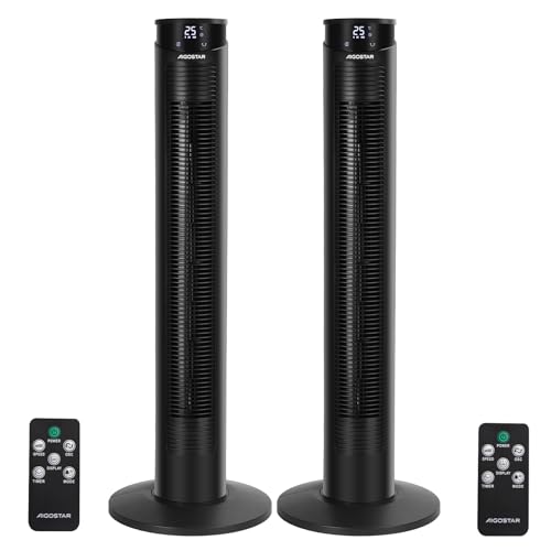 Coluna de Ar AIGOSTAR 300100GKT (3 velocidades - 45 W) Aigostar - Ventiladores - 3 velocidades, 4 modos, silencioso, apagado automático