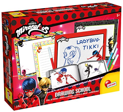 Fichas para desenhar LISCIANI GIOCCHI Miraculous Ladybug MIRAKULUS - Kits de desenho e pintura - criativo, ladybug, amigos, pizarras