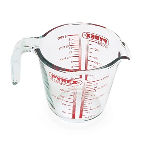 Jarro de Medição Pyrex Classic Vidro Transparente 0.5 L Pyrex - Utensílios de Cozinha - transparente, vidro, 0,5 L