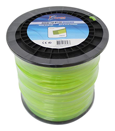 Acessório para corta-relvas e podadores KAWAPOWER Nylon thread for brushcutters 4mm 160m KAWAPOWER - Acessórios para aparadores de erva - 160 m, nylon, 4 mm