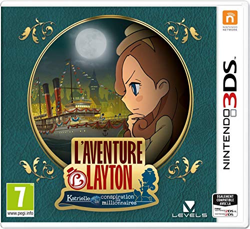 Jeu de société Nintendo 3DS Layton's Adventure (French Edition) (Jeux éducatifs et électroniques) Nintendo - Software de jogos de vídeo - puzzle, mistério, nintendo 3ds, educativo
