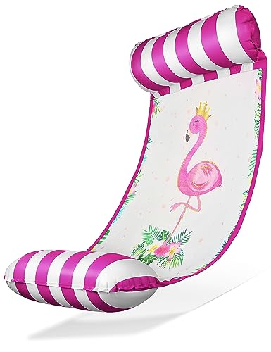 Balão Insuflável com Rede BALINCO (Rosa - 160x100 cm) Balinco - Colchões e espreguiçadeiras de piscina - insuflável, redes, rosa, 160x100 cm