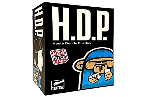 Jogo de tabuleiro BURÓ DE JUEGOS HDP (hasta Donde Puedes) Buró De Juegos - Jogos - jogo de tabuleiro, buró de jogos, hdp