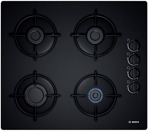 Placa de Gás Bosch Pop6B6B10 | Elétrica | 59 cm | 4 queimadores | Preto (Placas de Cozinha) Bosch - Cooktops - elétrica, gás, 5,9 cm, 4 queimadores