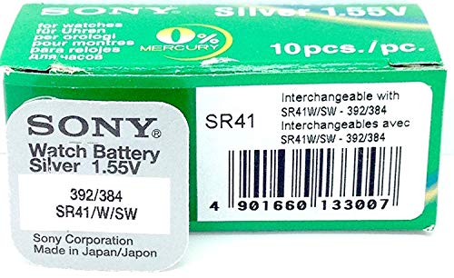 Pilha Recarregável SONY SR41N-PB (1.5V - 160 mAh) Sony - Baterias - ni-mh, 160 mAh, câmara digital, cr1