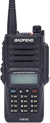 Walkie-Talkies Baofeng UV-9R+ Preto (Recondicionado Como Novo) Baofeng - Rádios bidirecionais - walkie-talkie, baofeng, uv-9r+, preto