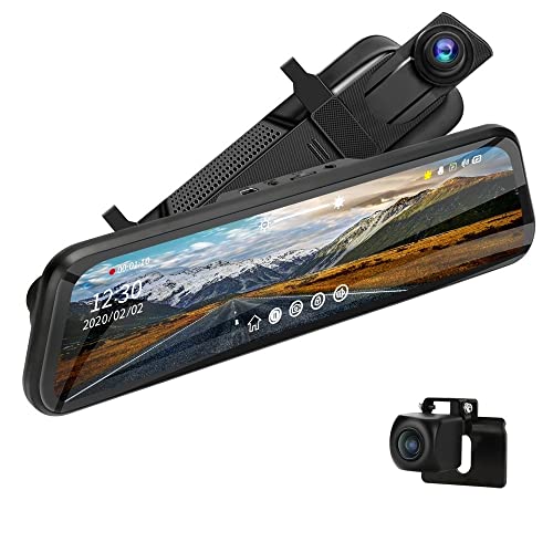 Dash Cam Jansite 10'' Espejo Dash CAM 1080P Full HD Jansite - Câmeras de vigilância - dash cam, jansite, 10 polegadas, full hd, 1080p