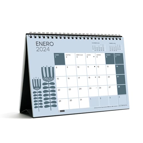 Miquelrius 2024 Diary Espiral A5 12 Cores MIQUELRIUS - Calendários, organizadores e planejadores - miquelrius, calendário, A5, 12 cores, espiral