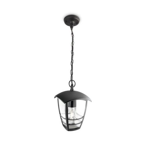 Candeeiro Exterior de Parede PHILIPS Creek Black 173 Mm Philips - Luminárias Decorativas - exterior, parede, 173 mm