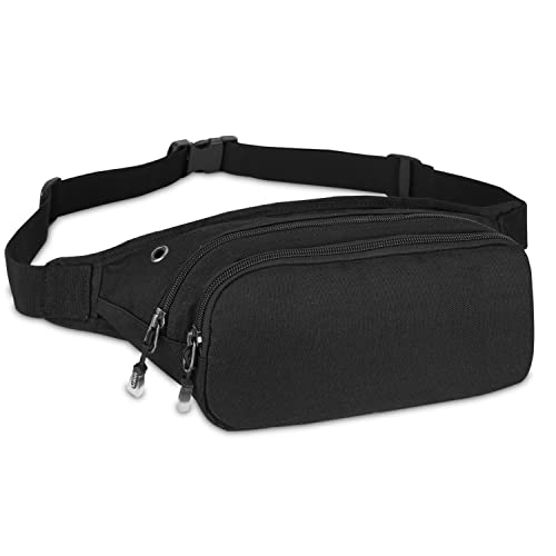 Bolsa de Cinto LOTISIE (Preto - Poliéster - 35 x 7.5 x 20 cm) Lotisie - Bolsas, carteiras e estojos - poliéster, nylon, ajustável, fecho éclair