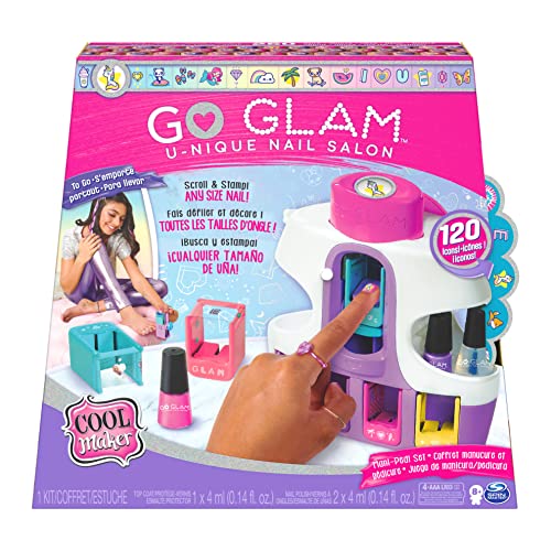 Conjunto de Vernizes de Unhas SPIN MASTER Cool Maker Go Glam U-Nique Nail Salon Spin Master - Banho e corpo - verniz, unhas, cool maker, go glam