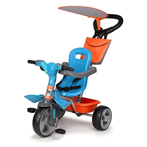Triciclo FAMOSA Baby Plus Music Azul (Idade Mínima: 9 meses) FEBER - Triciclos - triciclo, famosa, baby plus music, azul, idade mínima 9 meses