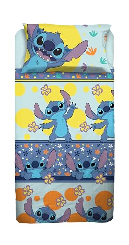 Conjunto Edredões DISNEY Stitch (140x200cm) Hermet srl - Lençóis - conjunto, edredões, disney, stitch, estampagem, impressão digital