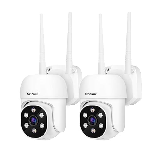 Câmara de segurança Sricam 1080P 4G WiFi Surveillance PTZ IP Camera Shenzhen Sricctv - Câmeras de vigilância - 1080p, 4g wifi, PTZ, infravermelhos, microfone