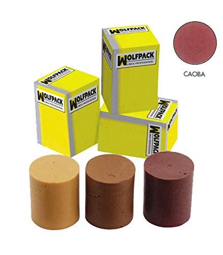Cera para Revestir de Madeira WOLFPACK 14070105 (70 g) WOLFPACK - Limpadores e polidores de móveis - 70 g, reparar fendas, fácil de aplicar, secagem rápida