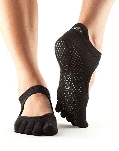 ToeSox ToeSox-TOE-1137 Preto Unisexo Tamanho Único Toesox - Meias Comuns - preto, unisexo, tamanho único