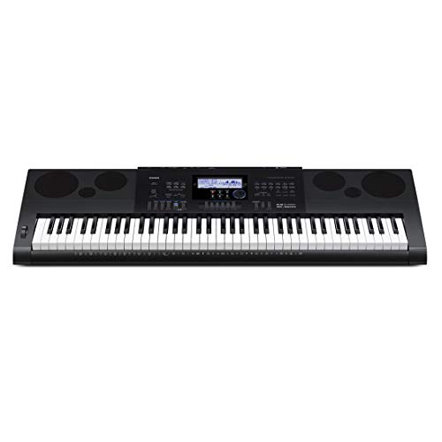 Teclado CASIO WK-6600 (Com Cabo - Layout Espanhol) Casio - Teclados musicais - 76 teclas, 700 sons, 210 ritmos, sequenciador