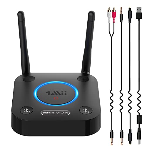 Adaptador 1Mii para Transmissor Bluetooth 5.2 para 2 Auscultadores 1Mii - Redes - adaptador, bluetooth 5.2, 2 auscultadores