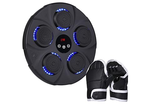 Máquina de Boxe NK SPORTS BOXING PRO (Preto - 43x43x7.5 cm) NK - Alto-falantes - 43x43x7.5 cm, preto, bluetooth, sem fios, 9 velocidades
