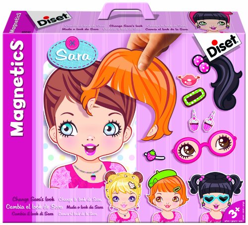 Brinquedo educativo Diset 00007-01 | Branco Diset - Brinquedos - magnético, peças, acessórios, penteador