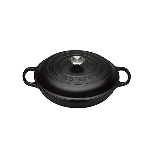 Caçarola Oval Cocotte LE CREUSET Preto 30cm Le Creuset - Utensílios de cozinha - caçarola oval, cocotte, le creuset, preto, 30 cm