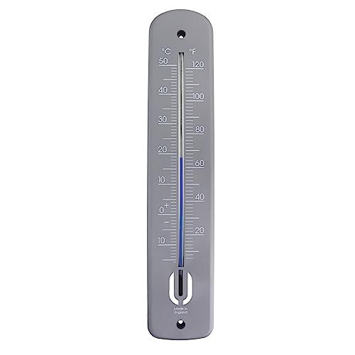 Termómetro Exterior 380 Mm Cinzento Thermometer World - Termômetros domésticos - termómetro, exterior, 380 mm, cinzento