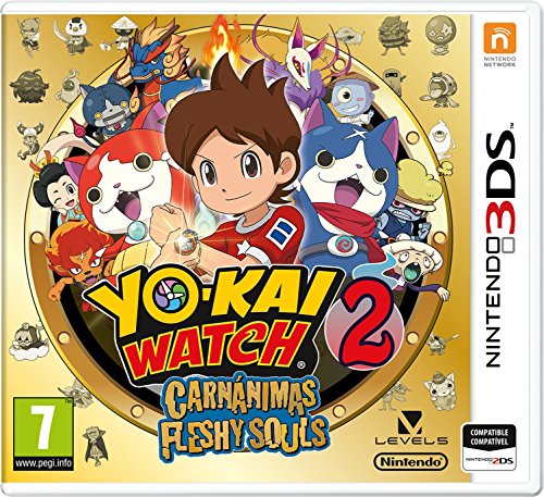 Jogo Nintendo 3Ds Yo-kai Watch 2: Carnivorous (ES) Nintendo - Software de jogos de vídeo - nintendo 3ds, yo-kai watch 2, carnivorous, aventura, combates