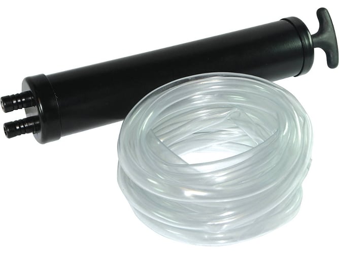 Bomba de Doble Acción Para Trasferencia De Líquidos SILVERLINE 380639 Silverline - Pistolas de graxa - 0.5 L, plástico, 1 kg, 2,4 m