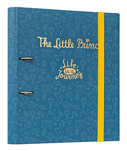 Dossier ERIK EDITORES de 2 Argolas Premium O Príncipezinho (A4) Grupo Erik - Pastas Organizadoras - 2 argolas, a4, elegante, proteção